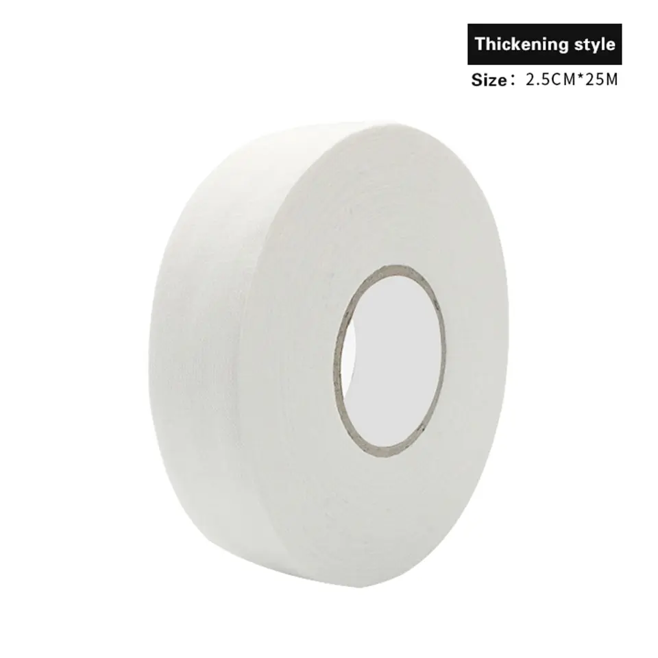 2024 New Arrival Hockey Tape Football Rugby Socks Sports Custom Logo white black cloth hockey tape