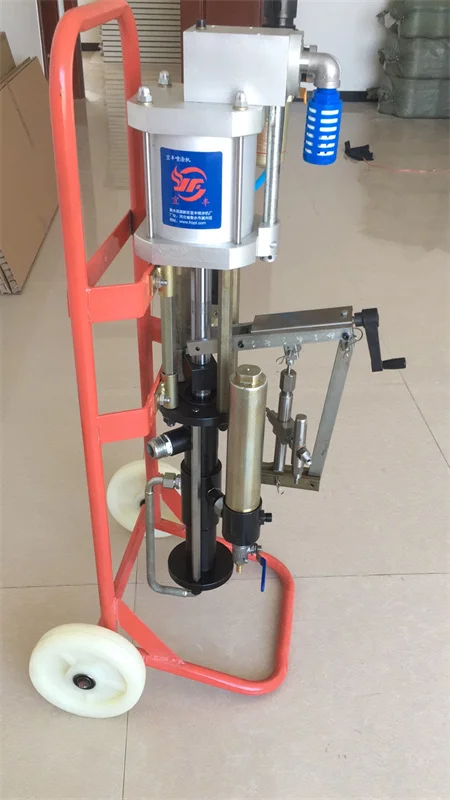 Portable Pneumatic Sanitary anti-corrosion Frp Fiberglass Fiber Spraying Machine for Fiberglass Resin Chopper Roving spraying