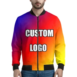 Promotion  LOW MOQ Jacket Mens Clothing Gold Leaf Design New Zealand Bomber Jacket Warm Flight Jacket Autumn And Winter