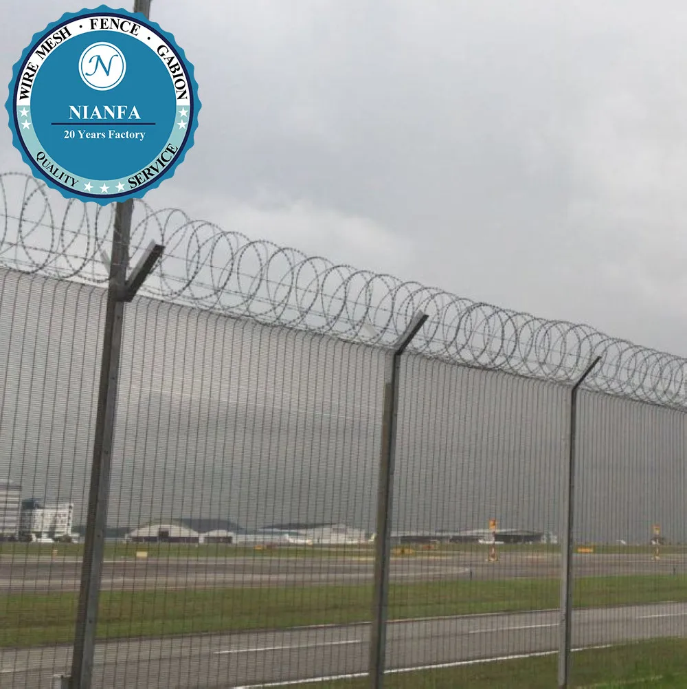 Anti Climbing Safety Fence 3D Fence Y Guardrail Isolation Wire Mesh  Prison Fence