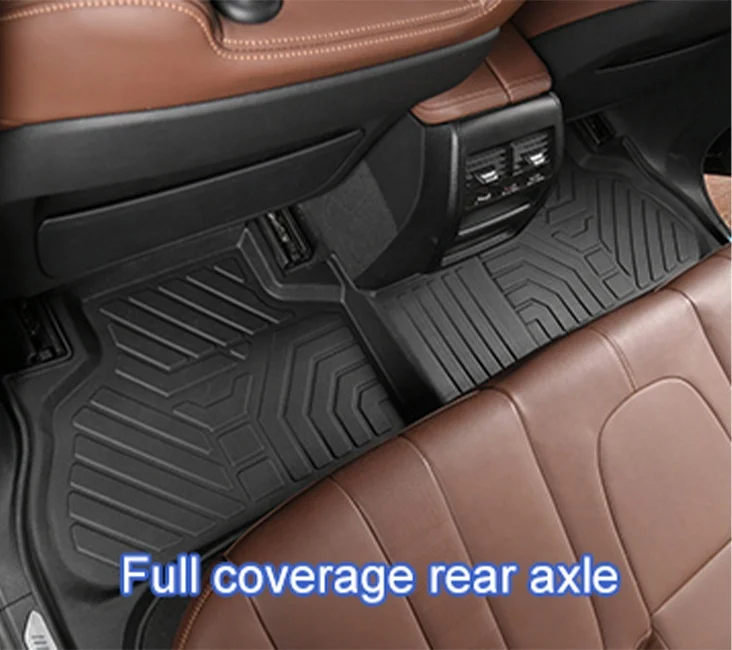 All Weather 3D TPE Car Mat Factory price healthy material XPE car floor liners odorless Rubber 3D Car Mat for PEUGEOT RIFTER