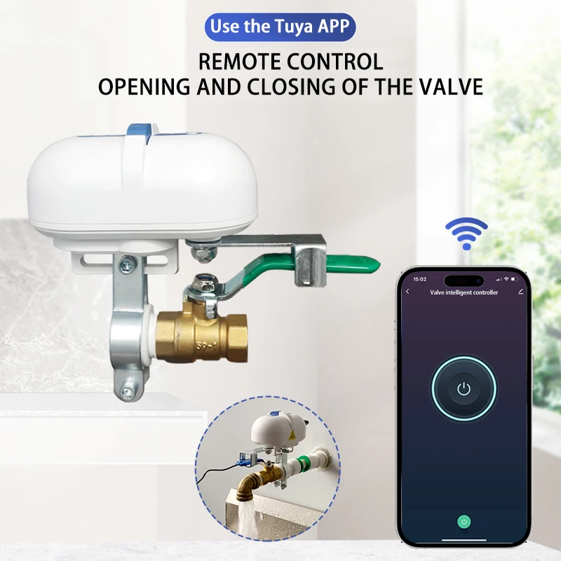 Factory spot Wi-Fi remote-control stainless-steel valve 4 points 6 points manipulator intelligent timing switch valve for water