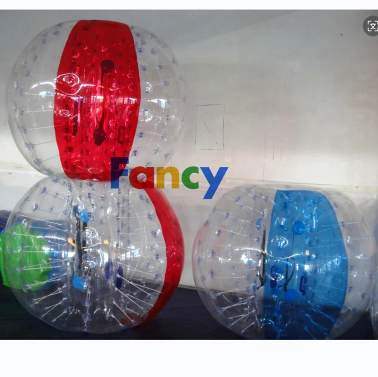 Great comment bubble soccer arena/plastic inflatable ball/inflatable air ball for sale