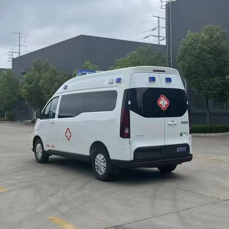 Electric Manual/Automatic Medical Transfer Vehicle Patient Transport Intensive Care Price Negative Pressure Ambulance