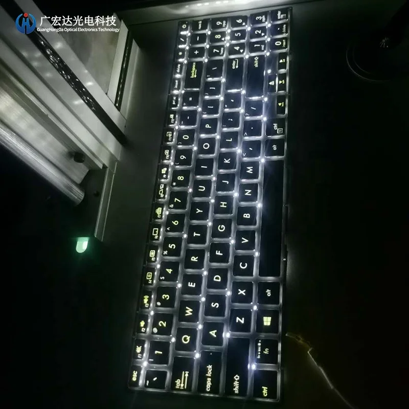 The Keyboard Light Guide Film Module Made Of High-quality PC Materials Can Be Customized For All Kinds Of Luminous Keyboards