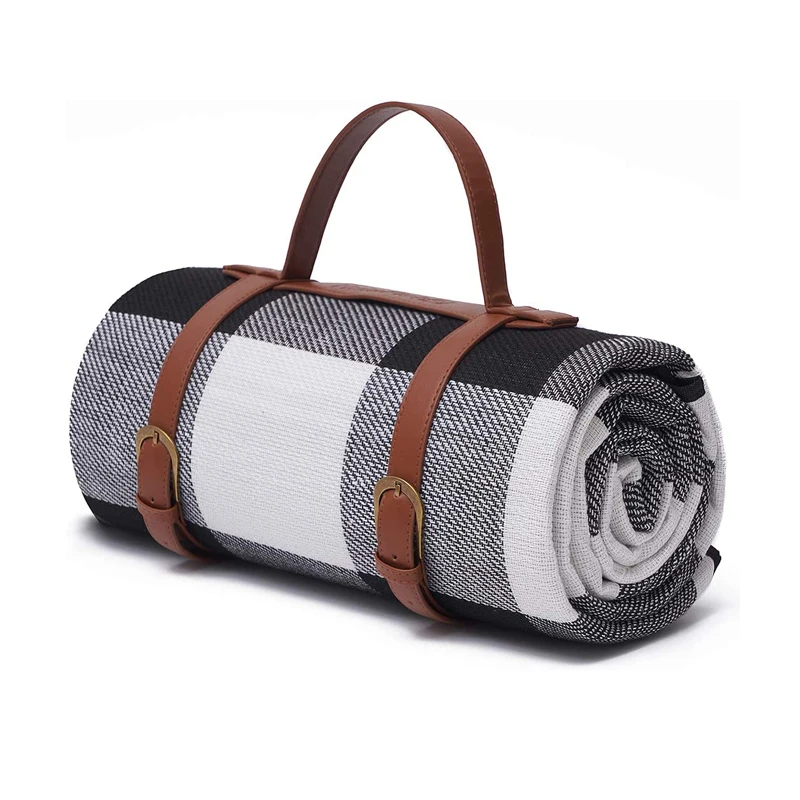 Cheap Outdoor Custom Portable Foldable Waterproof Sand proof Large Beach Camping Picnic Blanket