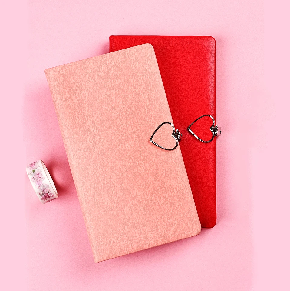 Custom journal leather notebook with magnetic closure