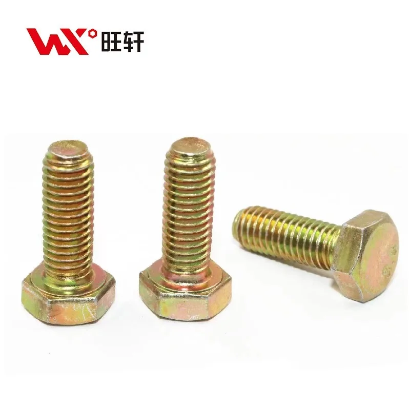 Factory Customized Hot Selling 110mm Galvanized 4.8 Grade Adjustable Bolt Outer Hex Head