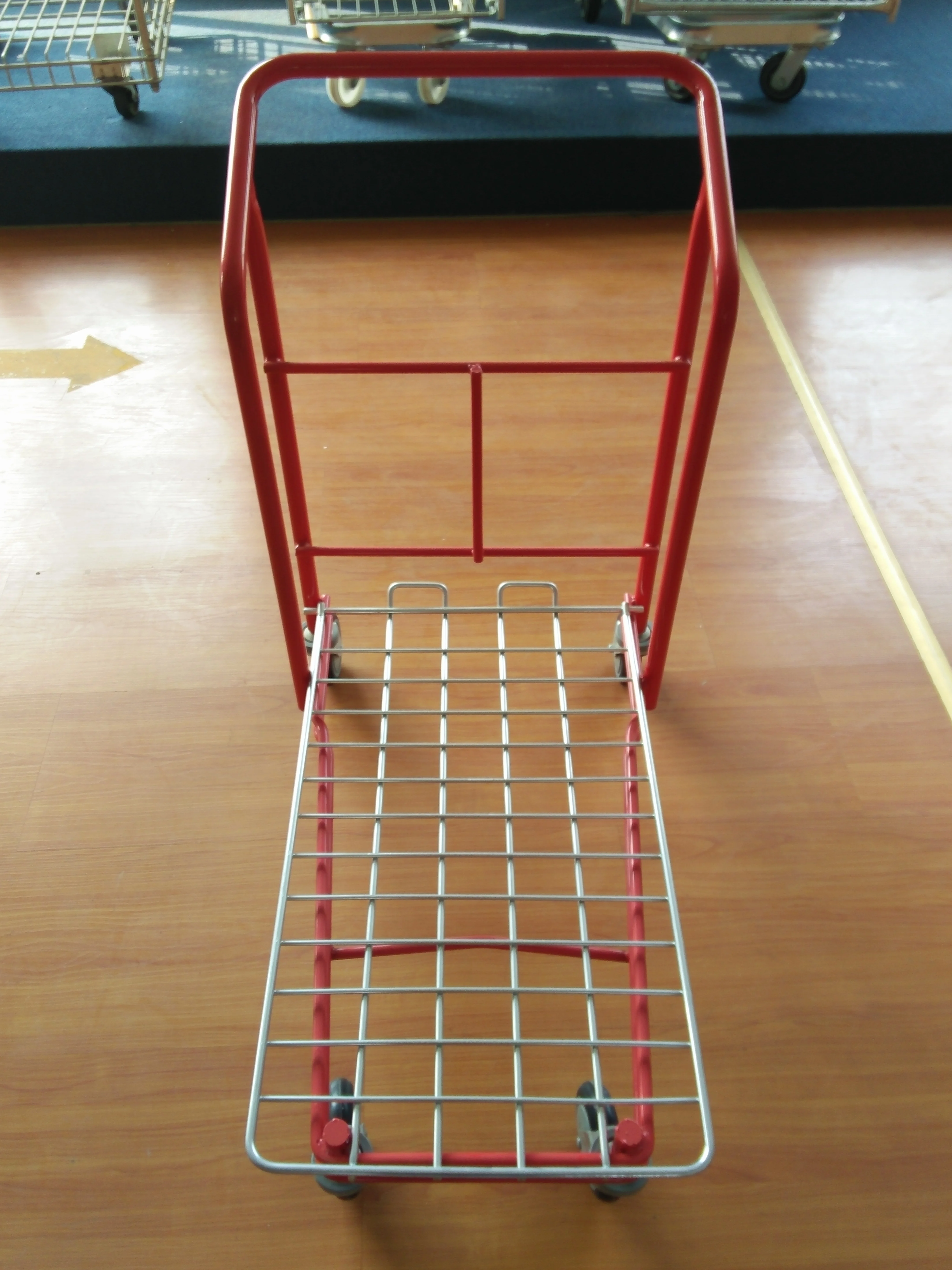 SXE-2 heavy duty cargo pallet transport movable warehouse trolley