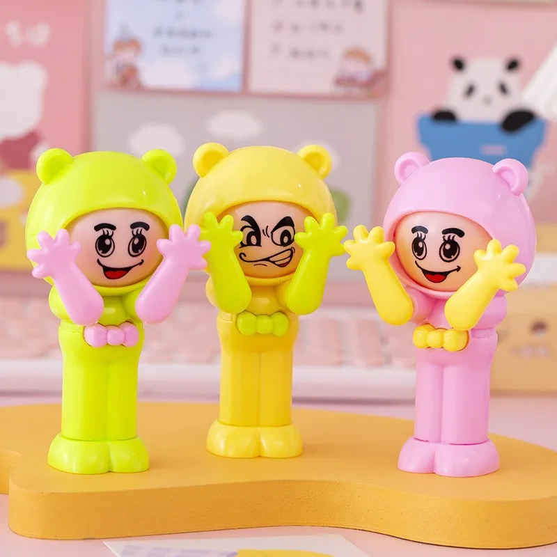 Интересная игра в угадывание лица камень ножницы игрушка-сюрприз яйца кукла Детская боевая