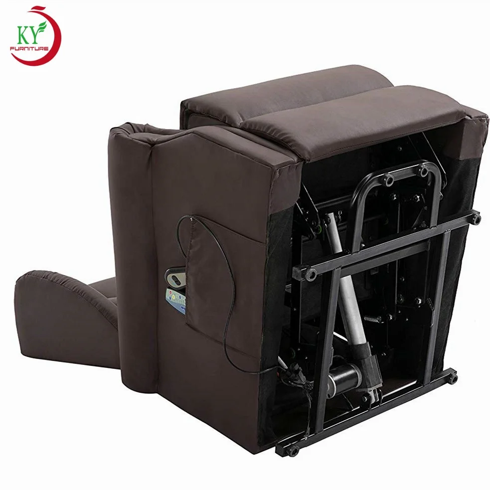 JKY Furniture ZOY  Power Electric Massage Lift Recliner Chair With 8 Vibration Points And Heat Function