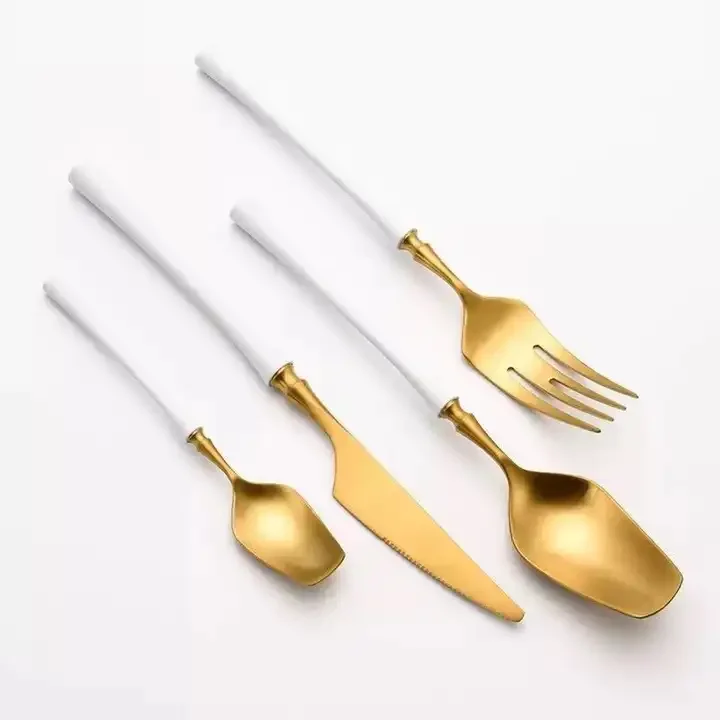 High-Quality Durable Stainless Steel Multi Colour Finished Cutlery Set Dishwasher-Safe for Everyday Dining and Special Occasions