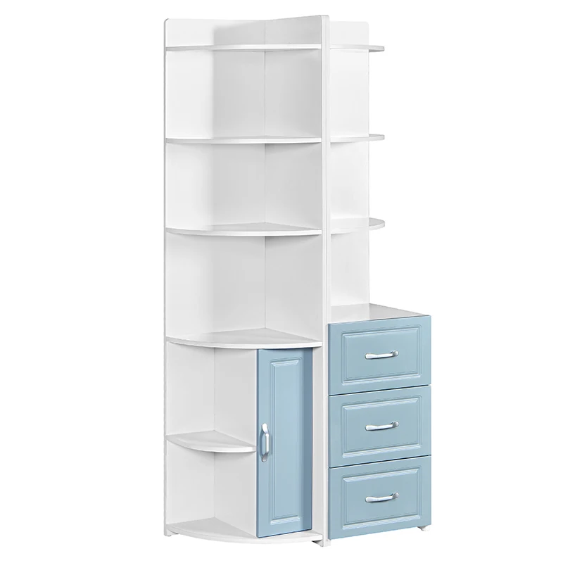 Hot Sale Custom Furniture Wooden MDF Book Shelf Rock Cabinet Modern Bookshelf Bookcase