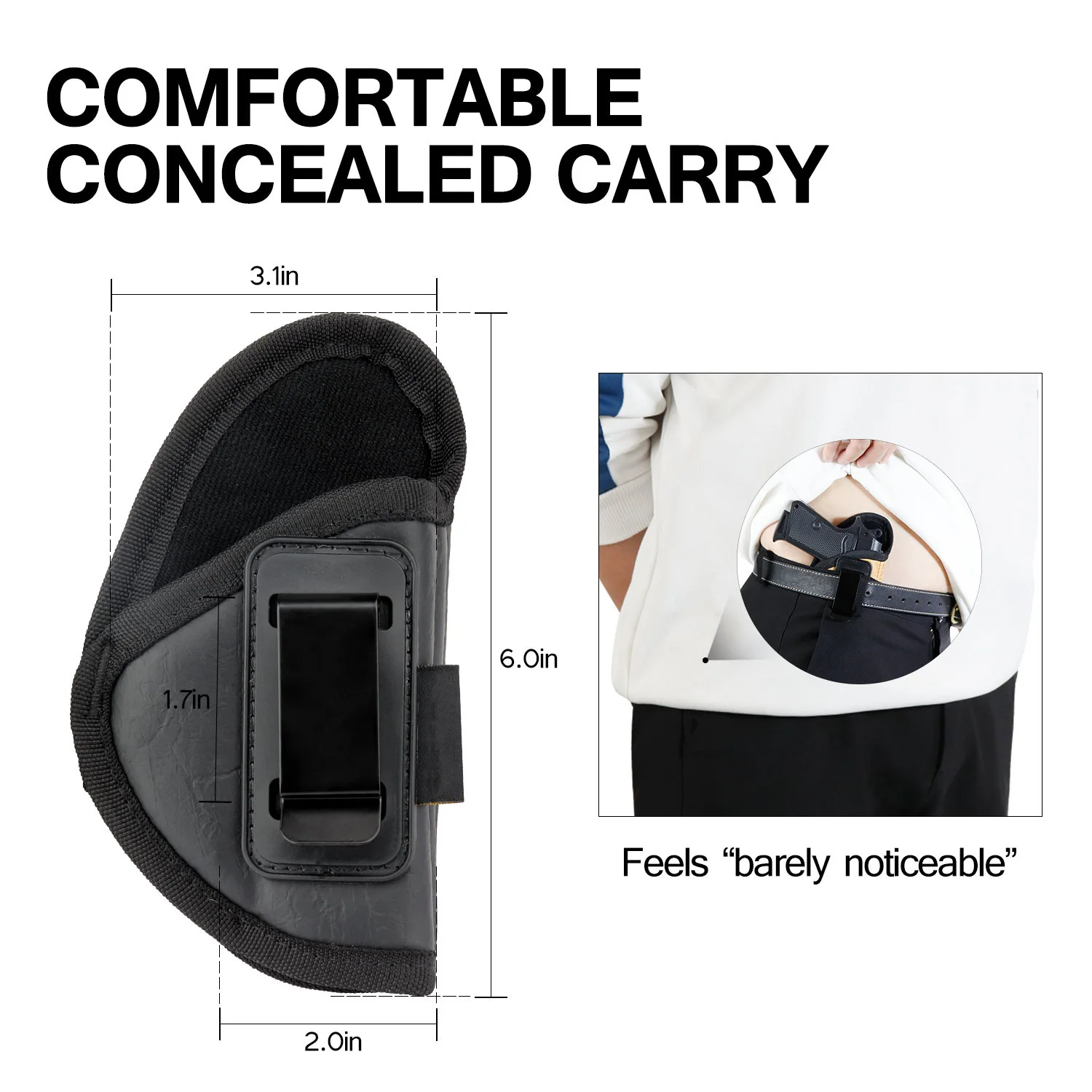 Gun Holster PU Leather Concealed Carry Belt Coldre for 380 Keltec Sig Sauer P238 S&W Bodyguard .380 Ruger LCP