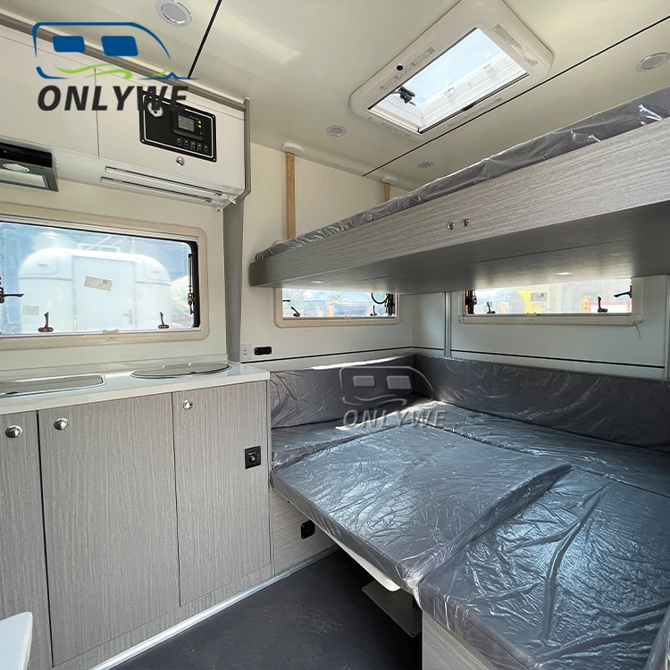 2023 ONLYWE Hotsale 4x4 Slide In RV Camper Truck Motorhome Shell Australian Overland Expedition Truck Camper Pod For Sale