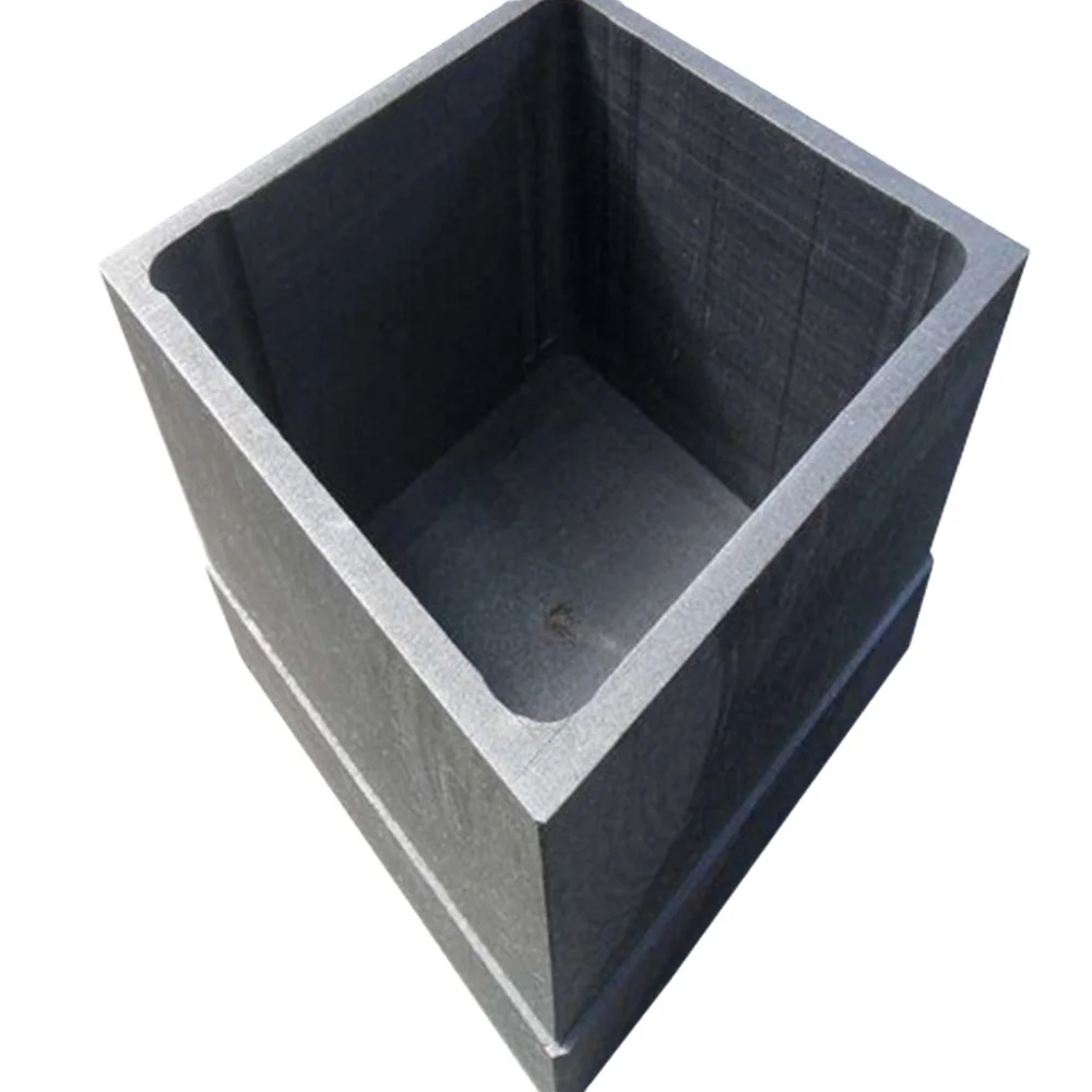 High Temperature Resistant Graphite Sagger Graphite Crucible for Battery Material Production