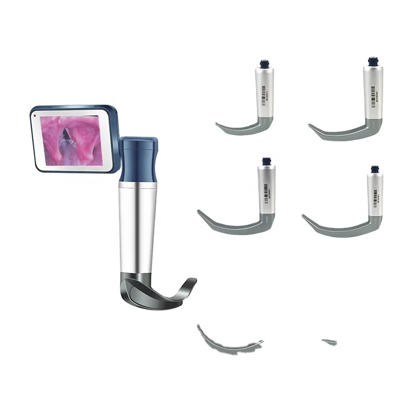 Besdata Manufacturing Handheld Reused/ Disposable video laryngoscope with Reused Blades