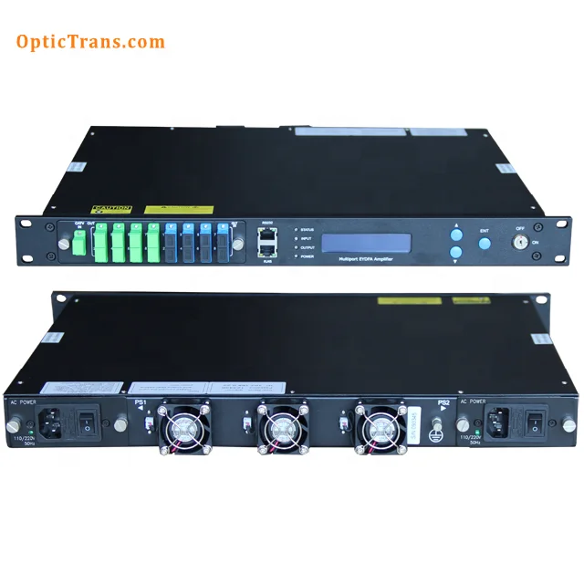 FTTH 1550nm Multi Output Optical Amplifier/High power CATV EYDFA