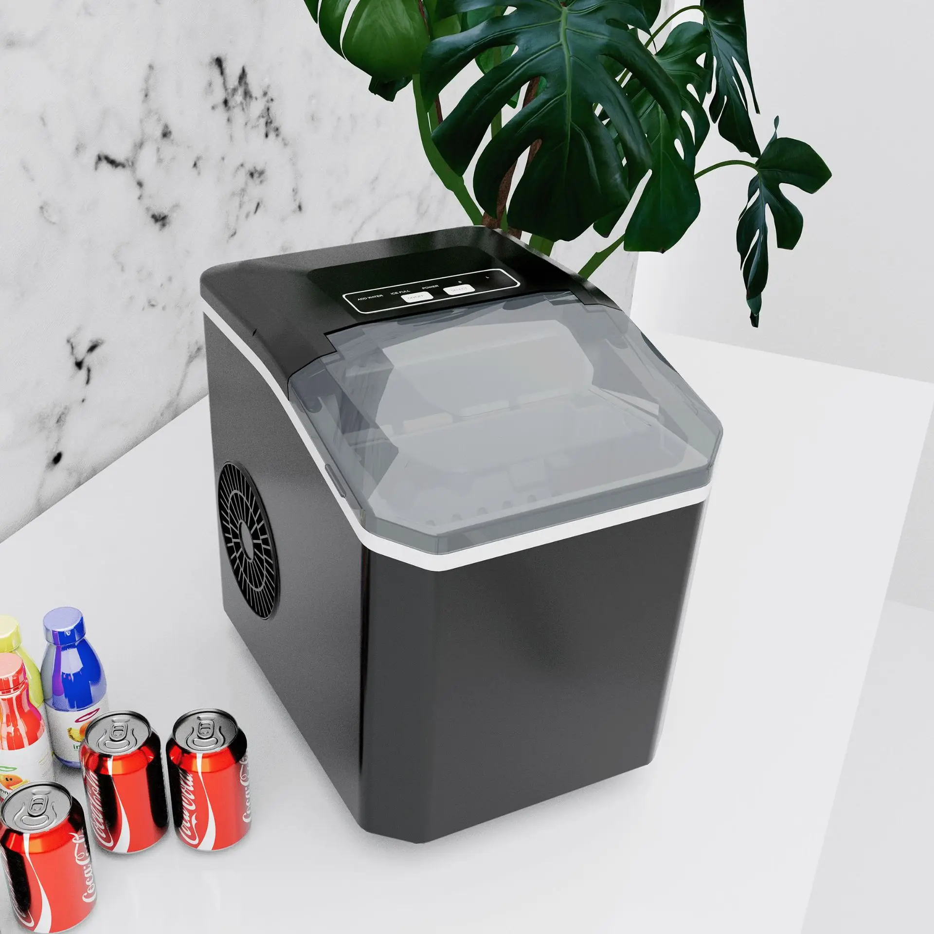 Commerical Household Automatic Countertop Portable Small Mini household home use Ice Cube Maker Machine For Home
