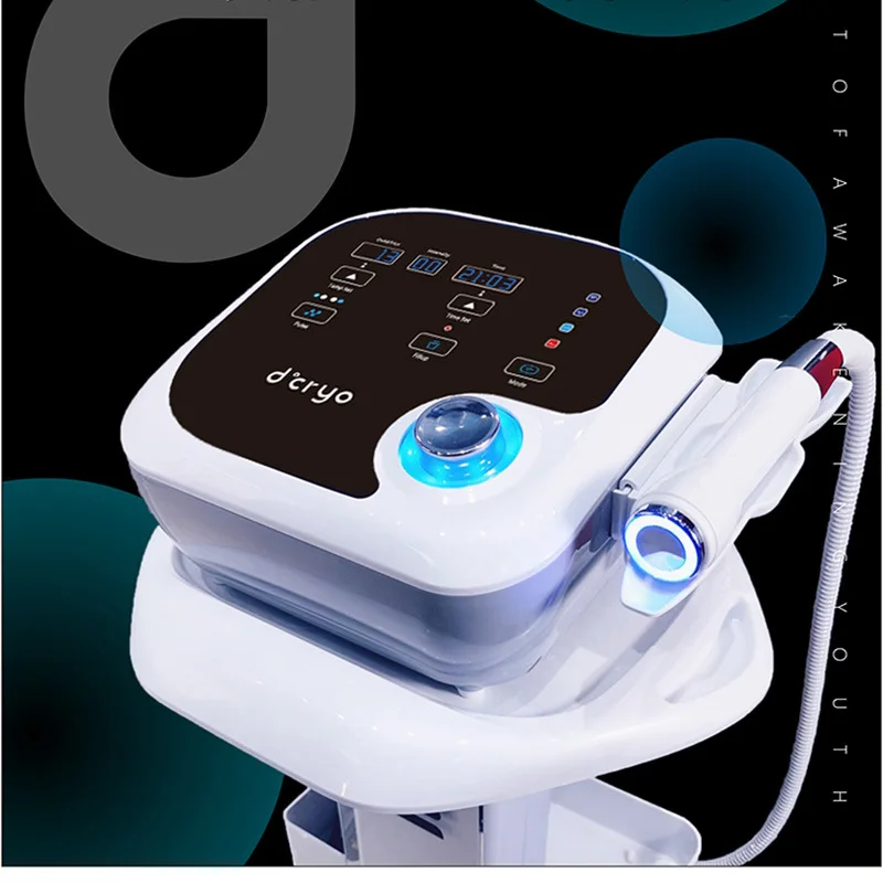 Dcryo no-needle mesotherapy lectroporation beauty equipment wrinkle remover skin tightening microcurrent face lift f
