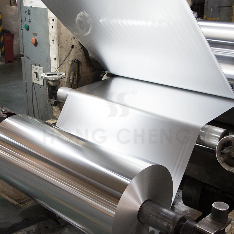 AL+PVC Composited Aluminum Foil Laminated with PVC Film Soft Sheet for Kitchen Use Coated and Printed for Packaging