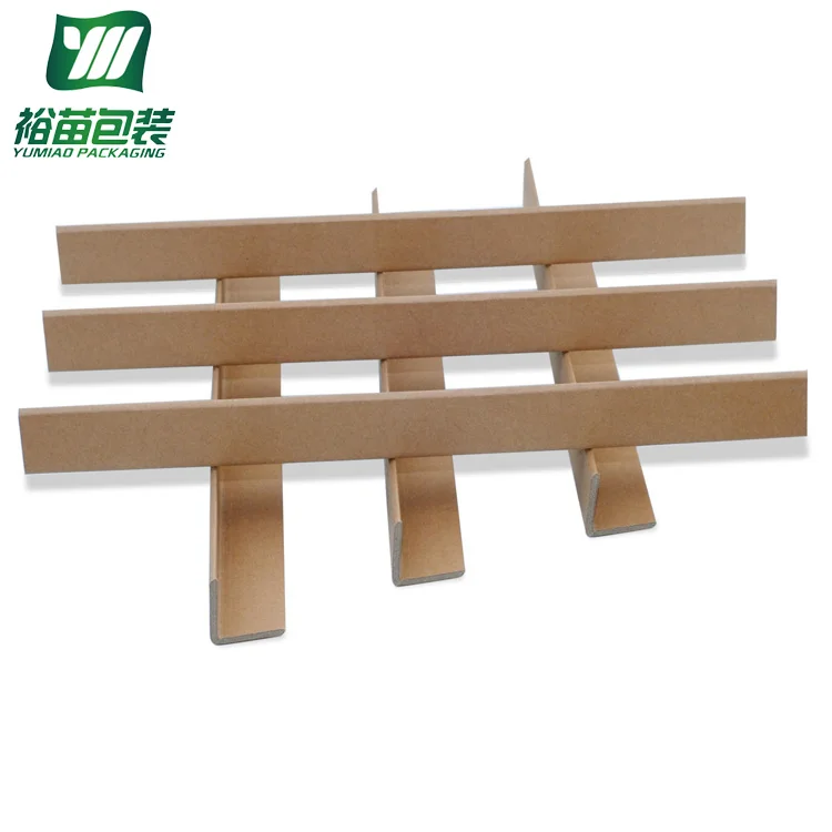 Paper angle board Kraft Paper Pallet Edge Protector Paper Packing Corner Manufacturer