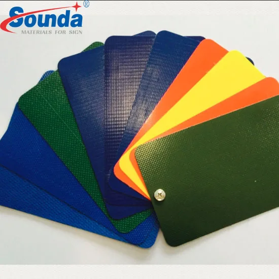 Laminated Strip PVC Tarpaulin Applied to Tent and Awning