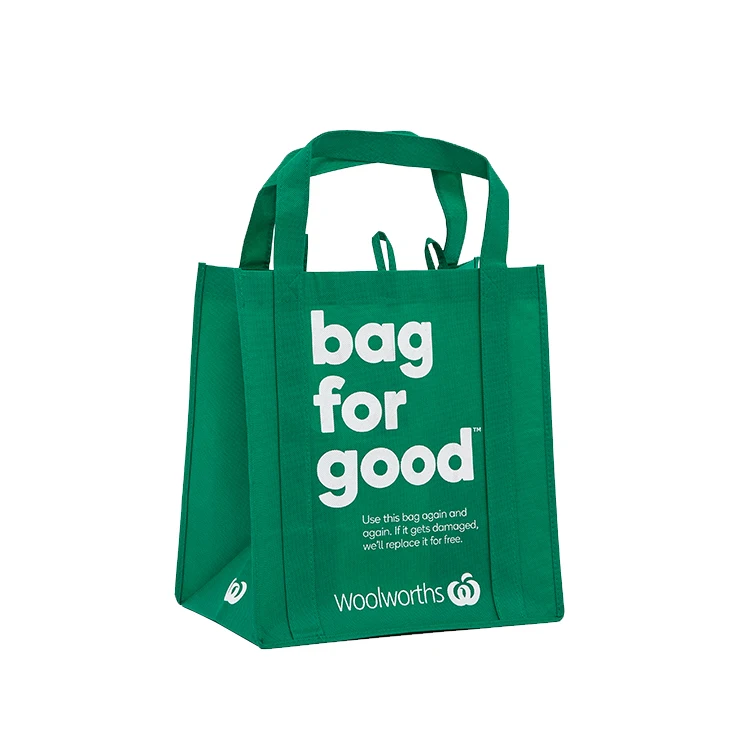 Factory direct selling cheap custom logo tote shopping rpet non woven bag