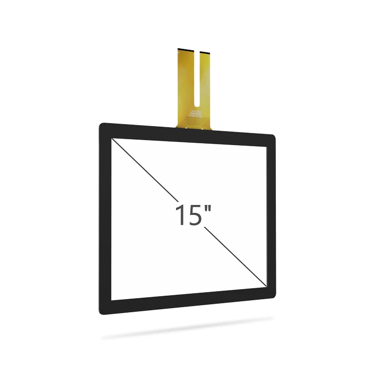 15 Inch Capacitive Usb 10 Points Multi Touch Panel for Kiosk