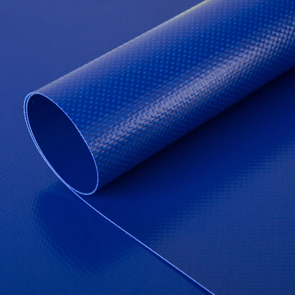 Flame Resistant 22oz PVC Vinyl Coated Polyester 750gsm Truck Awning Cover Transportation Fabrics