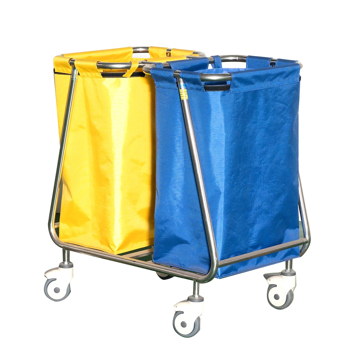 Hochey Medical Hospital Furniture Medical Waste Trolley Garbage Dirt Bucket Rolling Cart Drum Dirt Truck