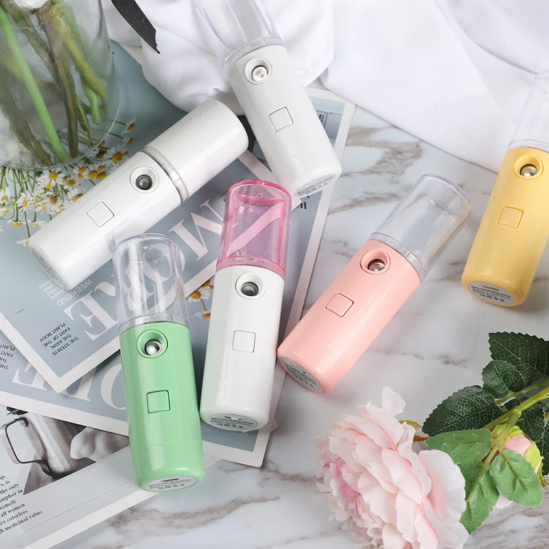 USB rechargeable Nano Sprayer Portable Water pocket facial nano beauty  Sprayer for lashes  machine