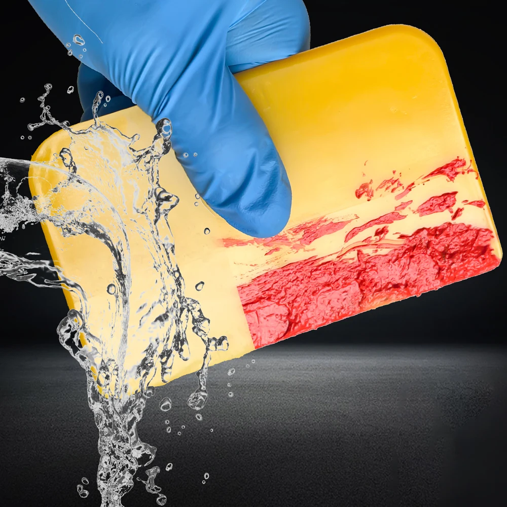 Car Body Filler Spreader 3pc Set Flexible Plastic Body Filler Applicator Set for Fillers, Putties, and Paint