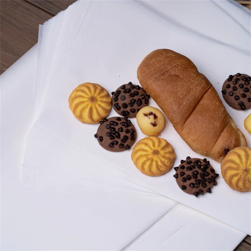 35gsm 38gsm 39gsm 40gsm Unbleached Double Sides Silicone Coated Parchment Baking Paper