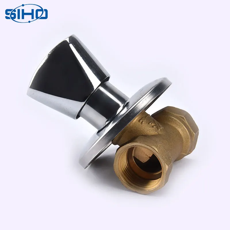 
Stop Shut Off Valve/built-in Stop Valve Best Selling Brass with Female Thread Standard Built-in Valve Water Normal Temperature 