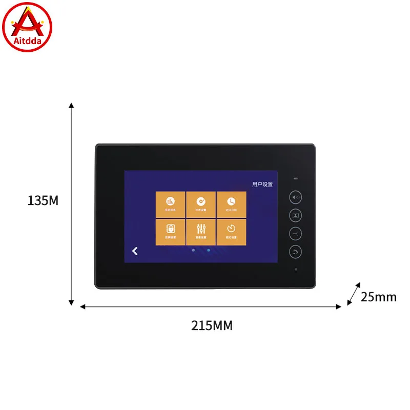 IP video intercom system telephone doorbell Villa Building Video intercom Video Intercom System For Apartments