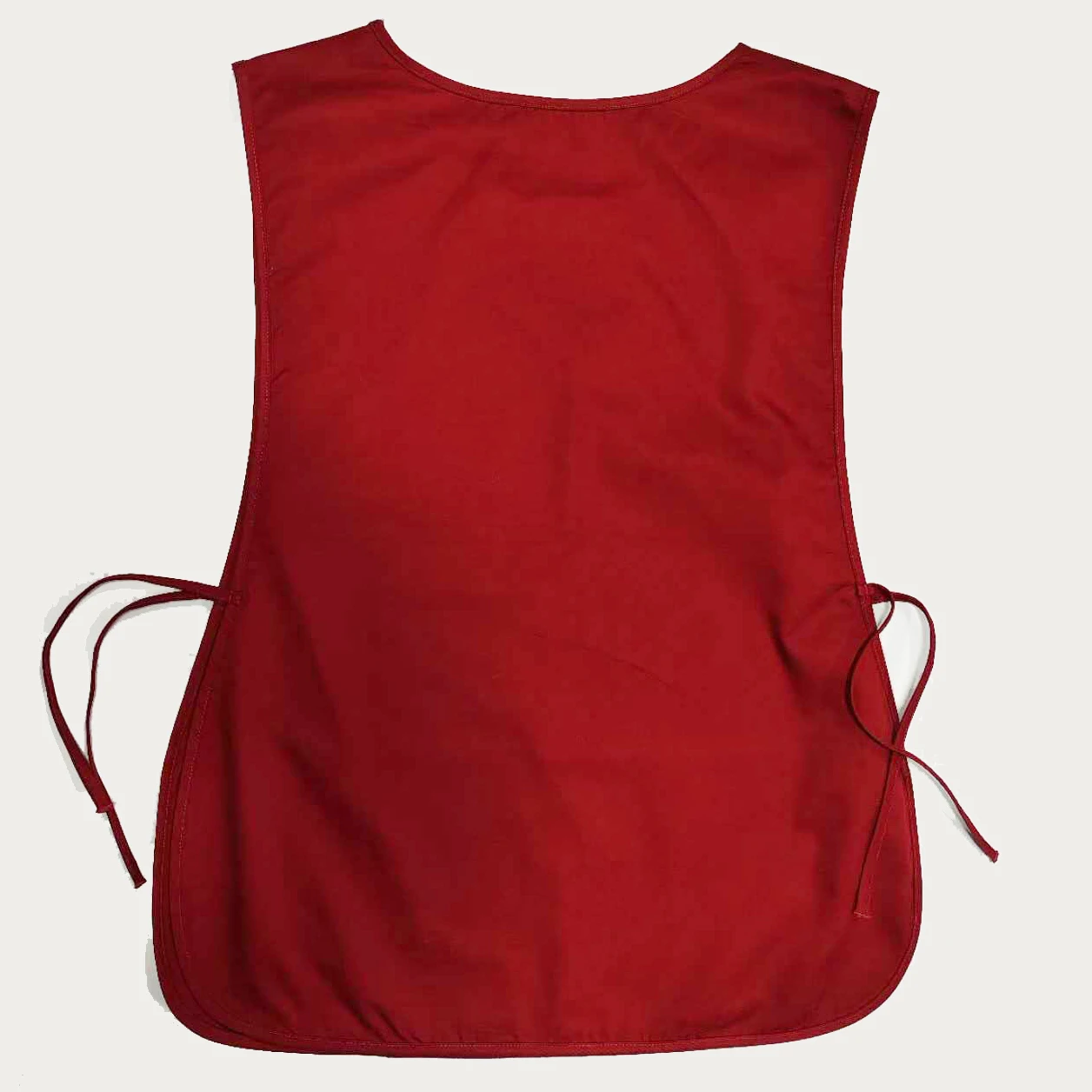 Custom Sleeveless smock cobbler Apron for Barista Barber Shop Restaurant Art Studio Black Wine Red Dark Blue Overalls