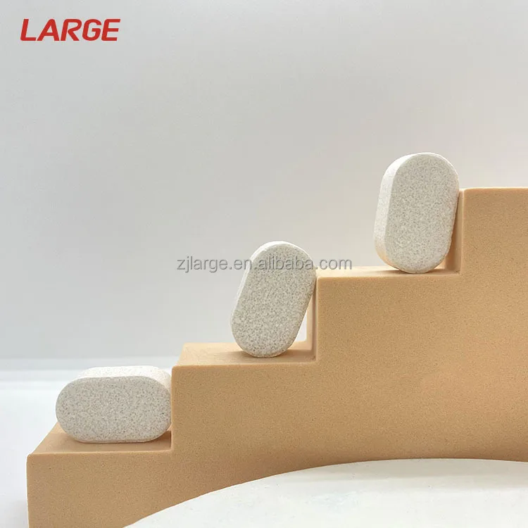 High foaming hand soap cleaning tablets vegan formula eco-friendly biodegradable package gift