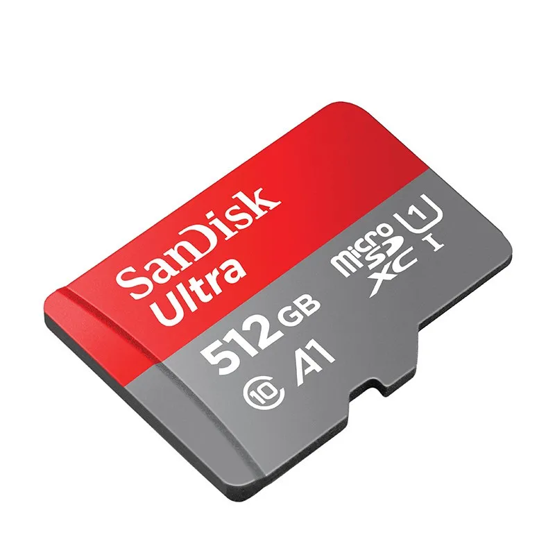 sandisk ultra memory card 32gb 64gb 128gb 256gb 512gb 1tb Micro TF SD Cards C10  U1 Full HD A1 SDSQUAR