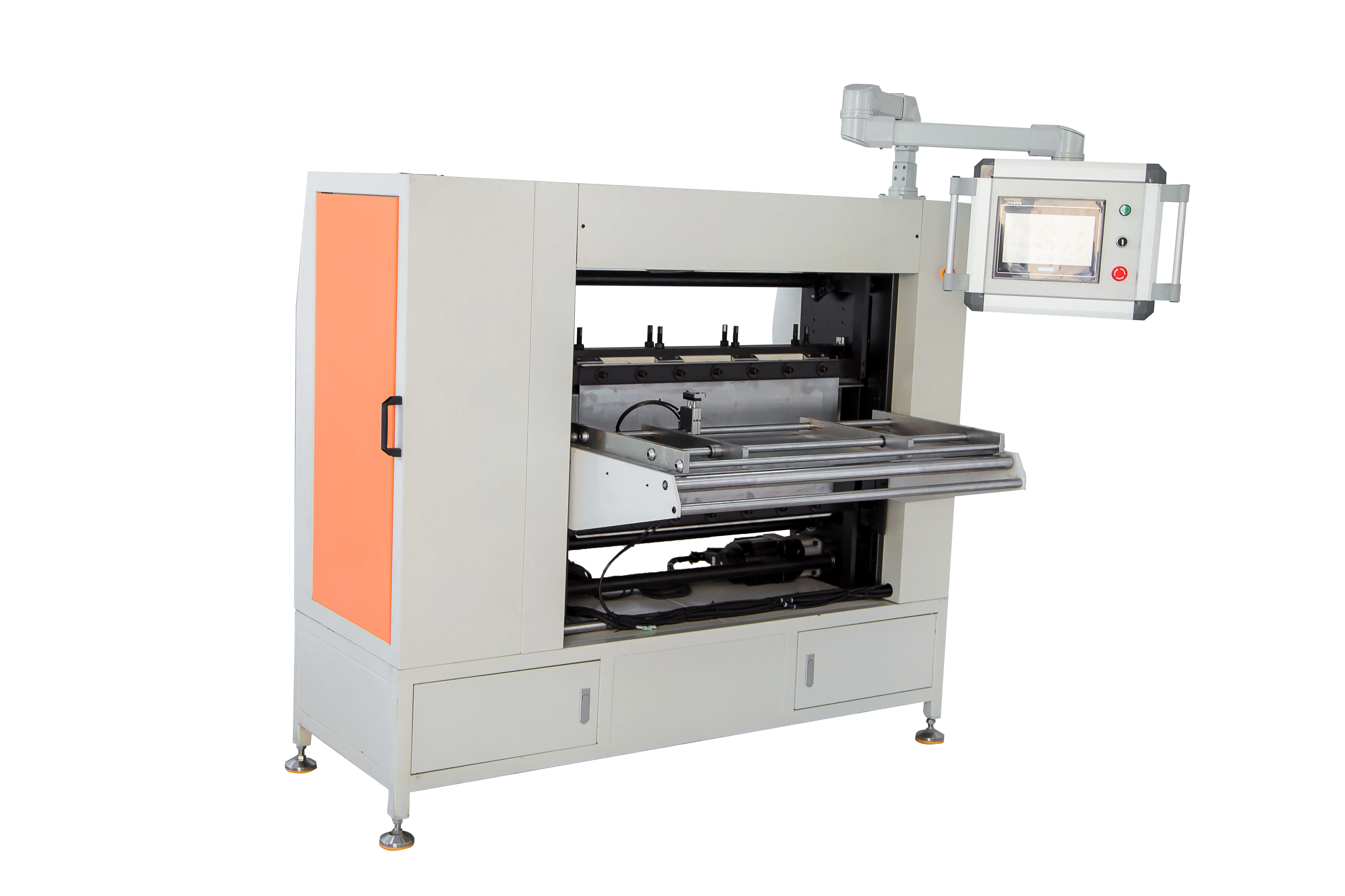 High Quality Full-automatic Knife Type Pleating Machine And Slitting Machine Production Line