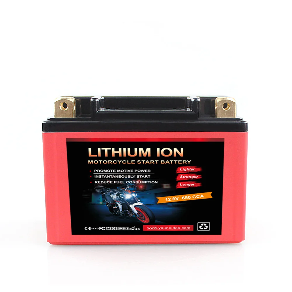 LFP12S 12V deep cycle rechargeable Harley motorcycle 8 ah lithium iron battery  lifepo4 battery CCA450