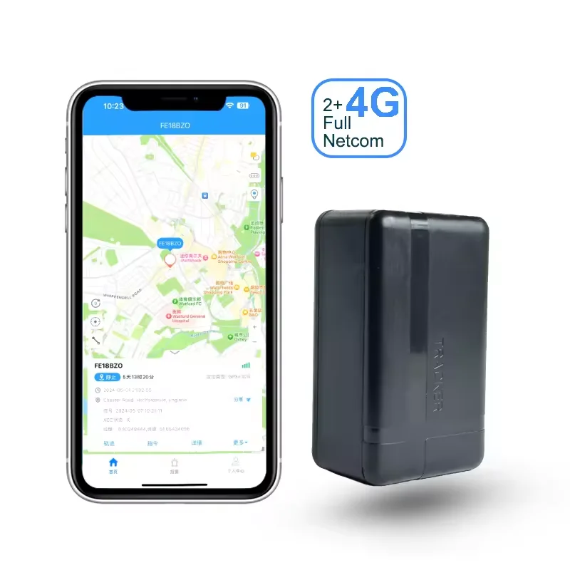 2G4G Compact GPS Tracker Real Time Tracking Car GPS Tracker Magnetic 6000 mAh for South Africa South America Countries
