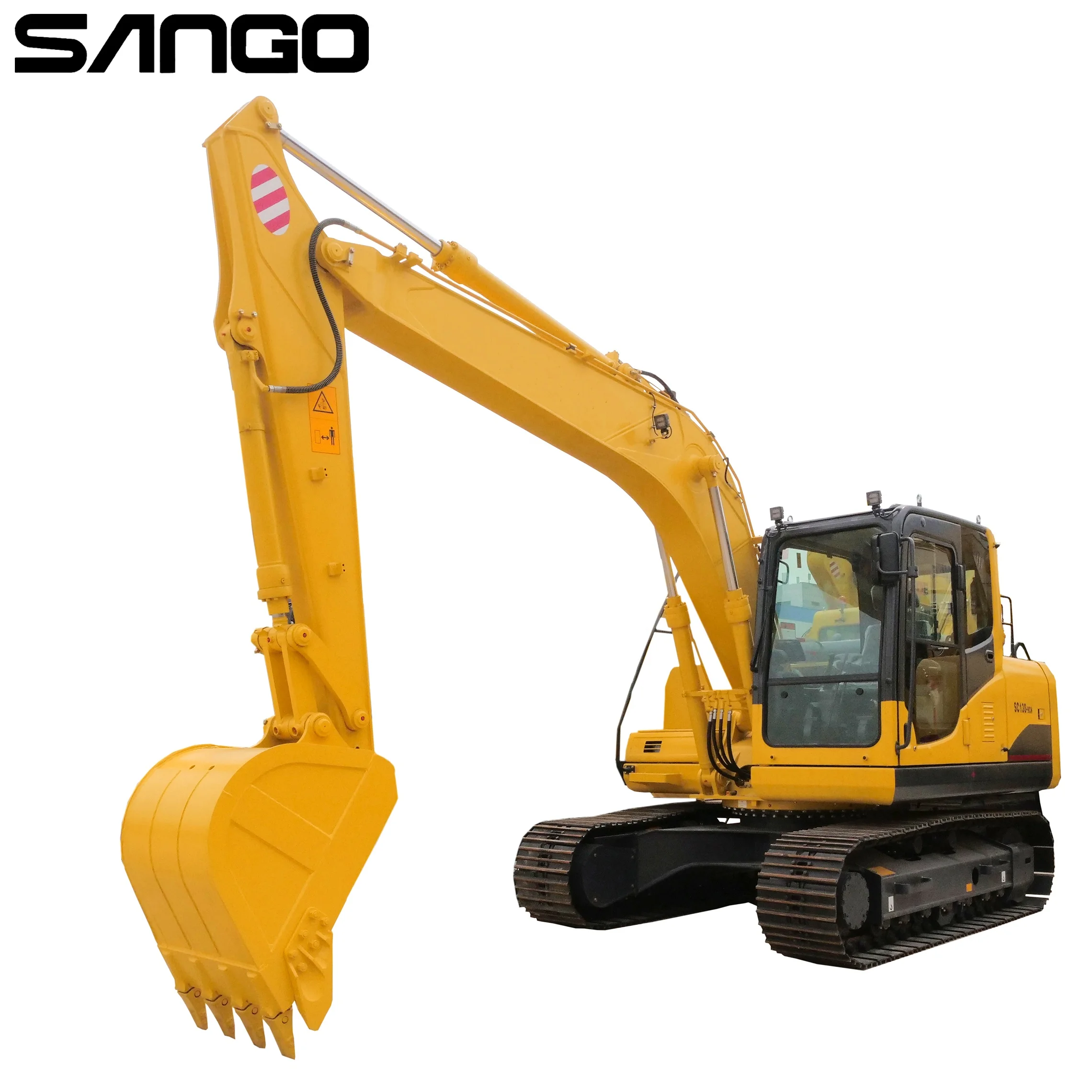 jengka 6t 13ton big excavator SC130.9CN heavy machinery gold mining travel gearbox excavator 13 ton spare parts joystick rubber