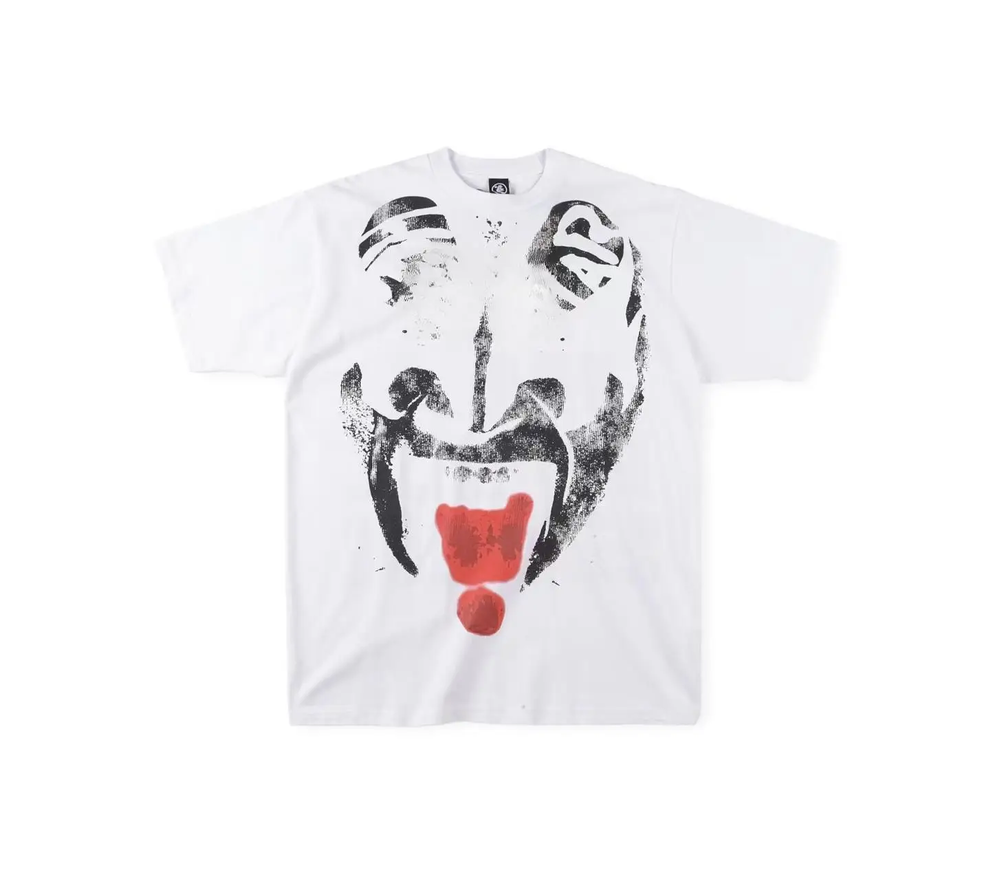 QY7059 2023 Новое поступление 100% хлопковая Футболка Hell & star, стираемая старая винтажная мужская оверсайз лучшего качества