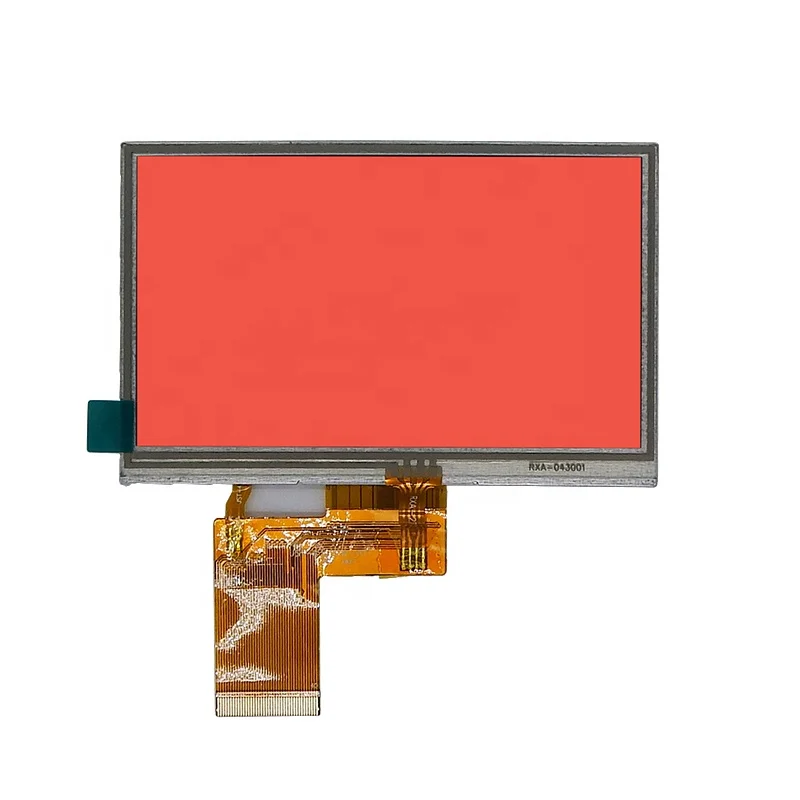  TCC(4802720J043P) 4 3 дюймов 480(RGB)x272 на тонкопленочных транзисторах тонкоплёночных модуль 40-контактный 24-битного параллельного ЖК-дисплей с сенсорным