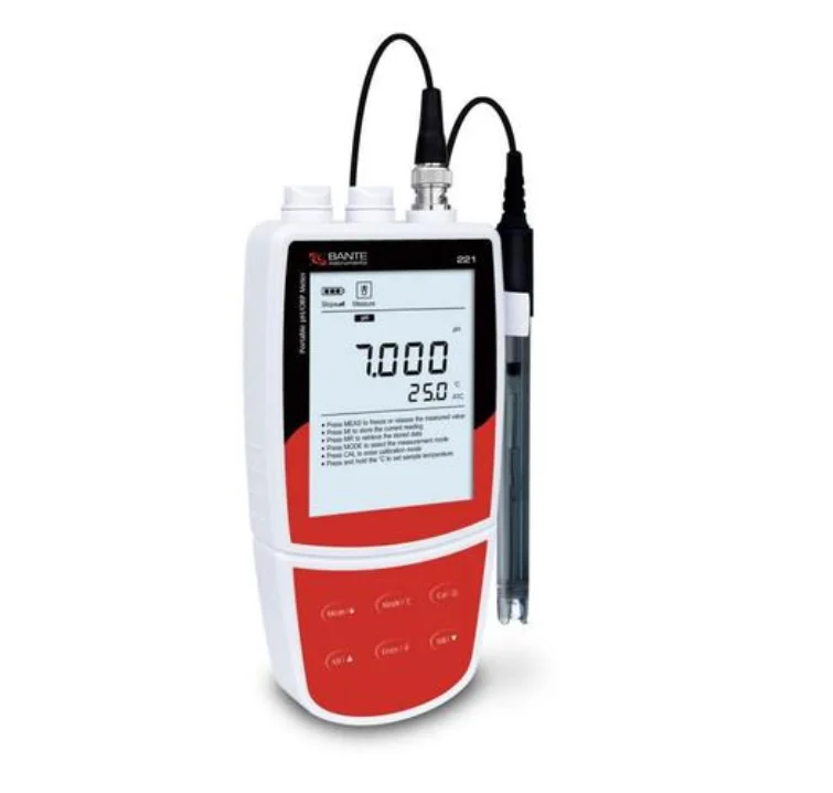 West Tune Bante900P Portable Water Analyzer PH/ISE/Conductivity/DO Meter
