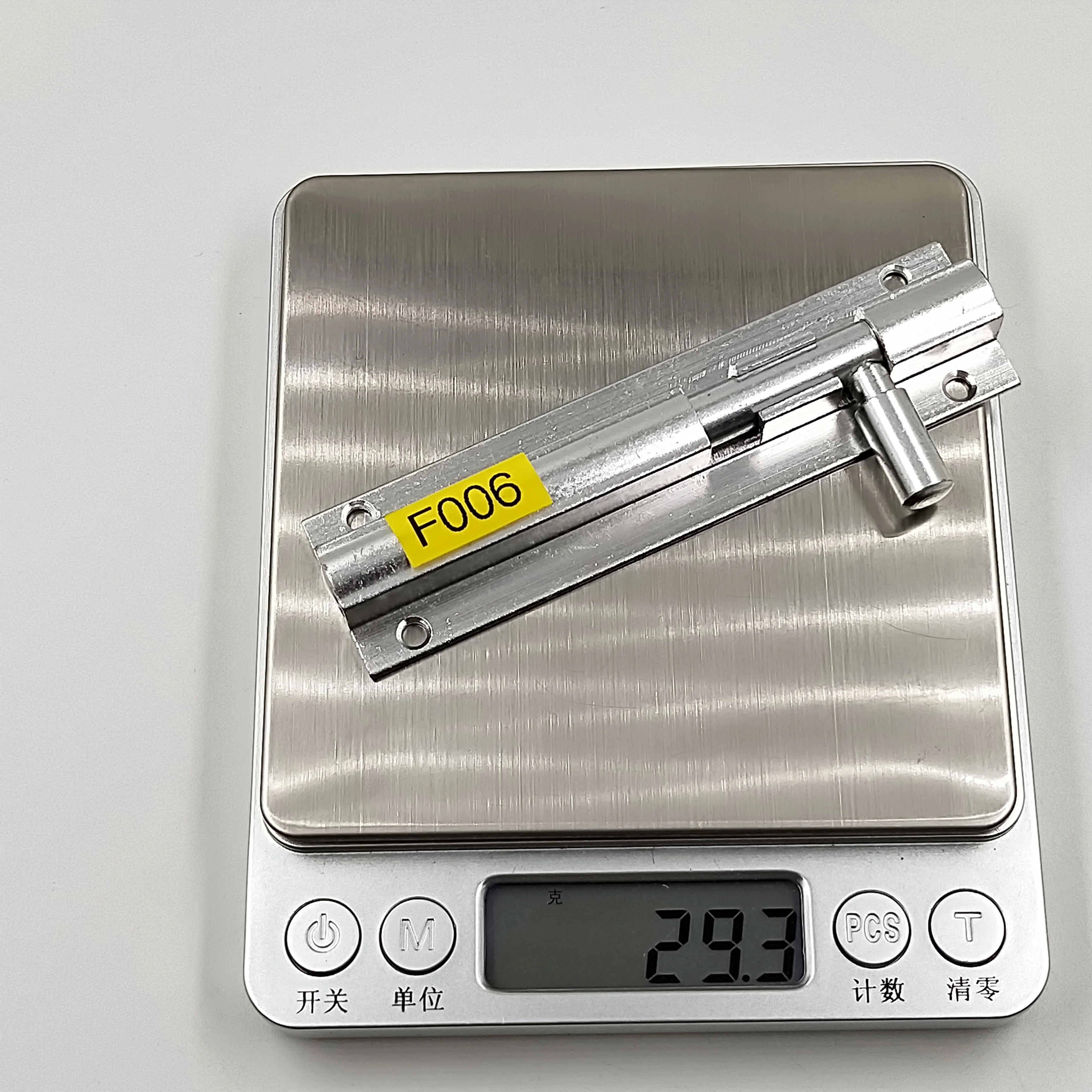 6 Inch Factory Price Hidden Aluminum Flush Bolt for door