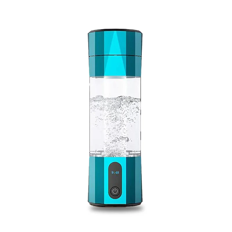 H2 Rich Hydrogen Water Ionizer Electrolysis Hydrogen Rich Water Glass Rechargeable hydrogen water bottle