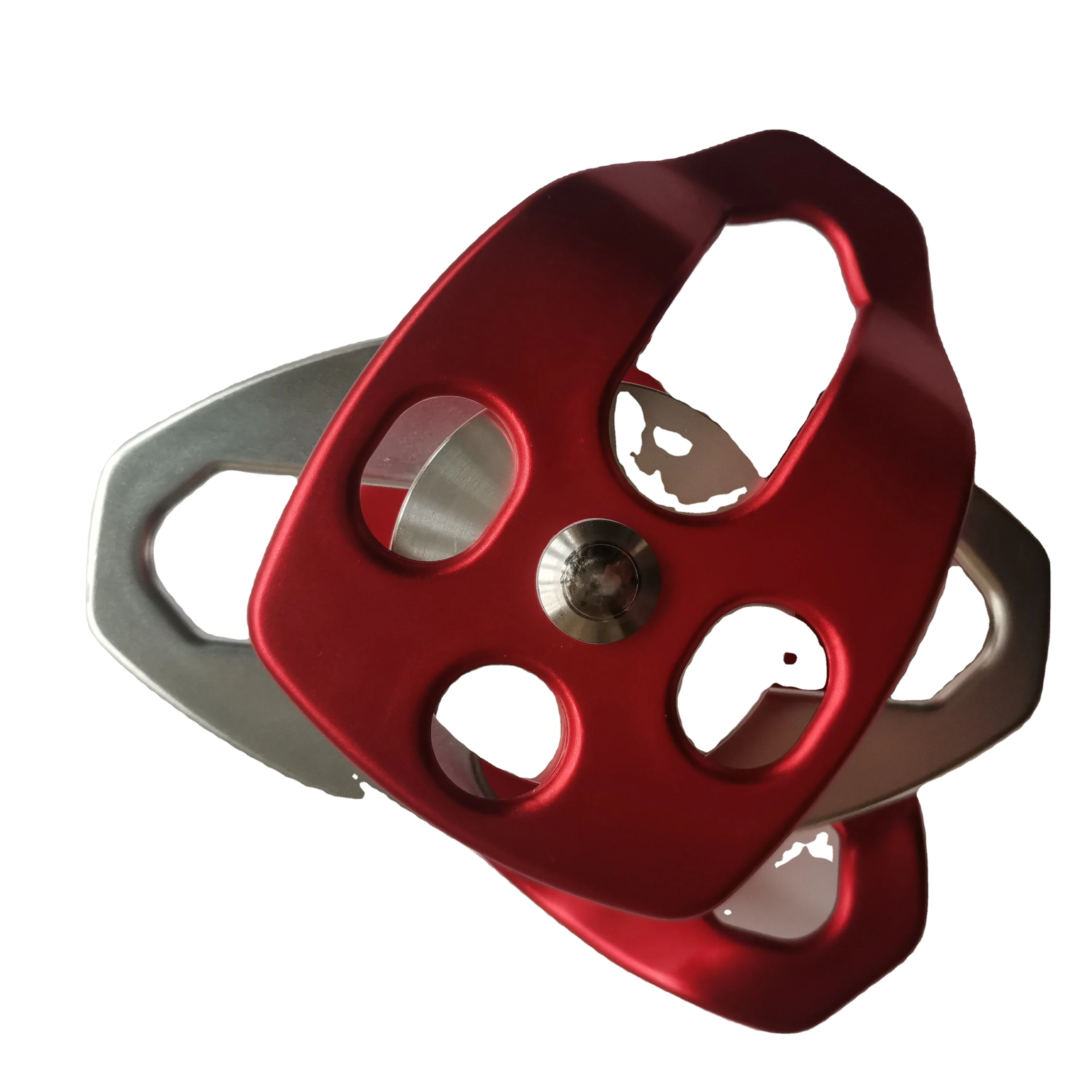 Heavy -duty Single Block Accessory Tension  Climbing Side Swing Pulley