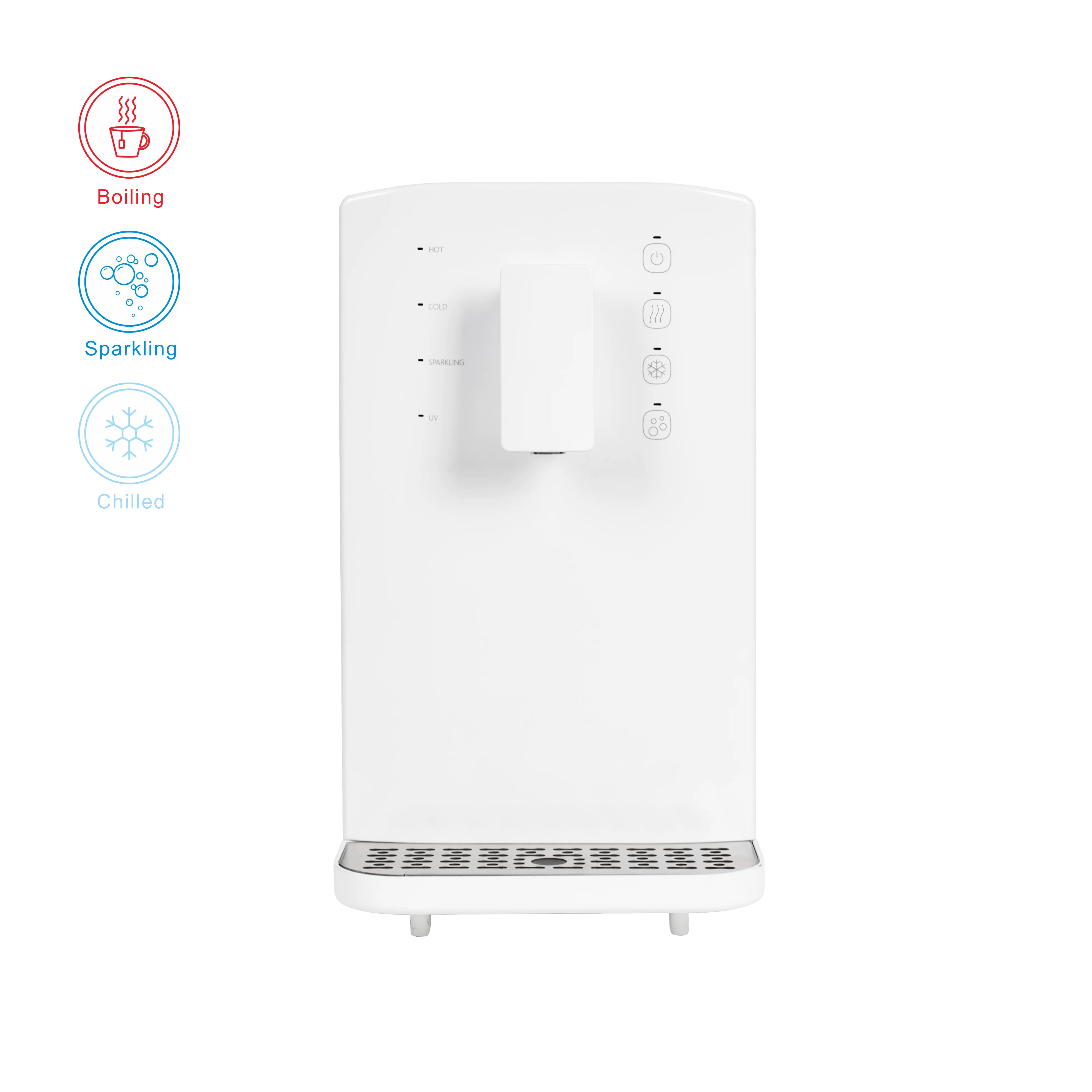 Counter Sparkling Water Chiller Machine Ice Drinking Water Maker counter top water cooler dispenser